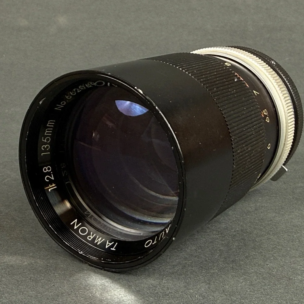 Tamron Auto 135mm f2.8 Vintage Prime Lens - Miranda Bayonet Mount SLR Camera